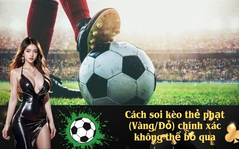 Cách soi kèo thẻ phạt (Vàng/Đỏ) chính xác không thể bỏ qua