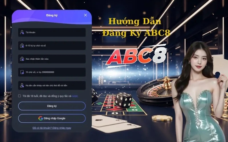 Hướng Dẫn Đăng Ký ABC8