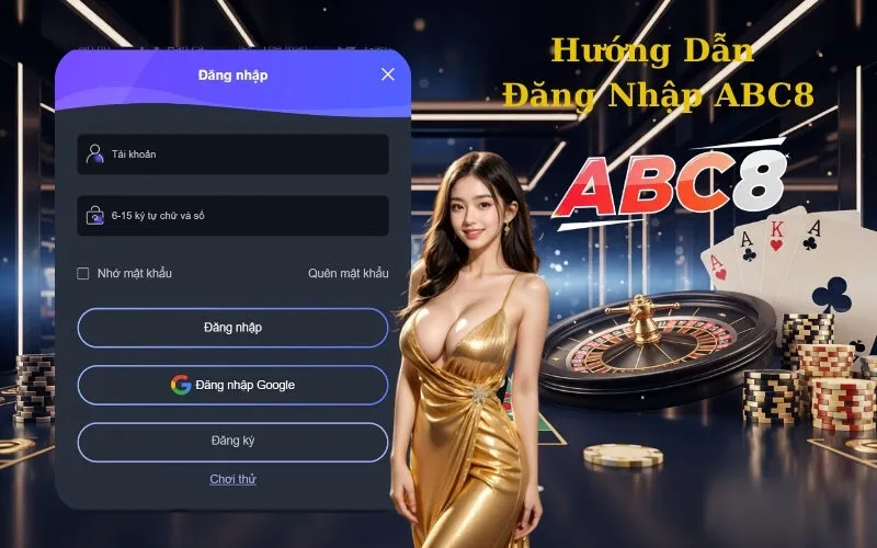 Hướng Dẫn Đăng Nhập ABC8